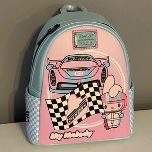 Loungefly Sanrio My Melody Racing Mini Backpack
